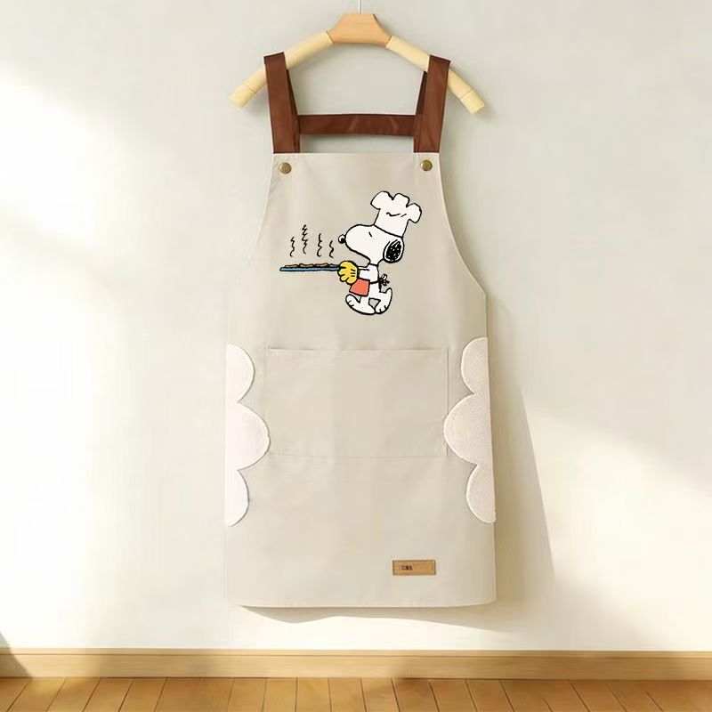 Snoopy Cartoon Waterproof Oil-proof Kitchen Apron