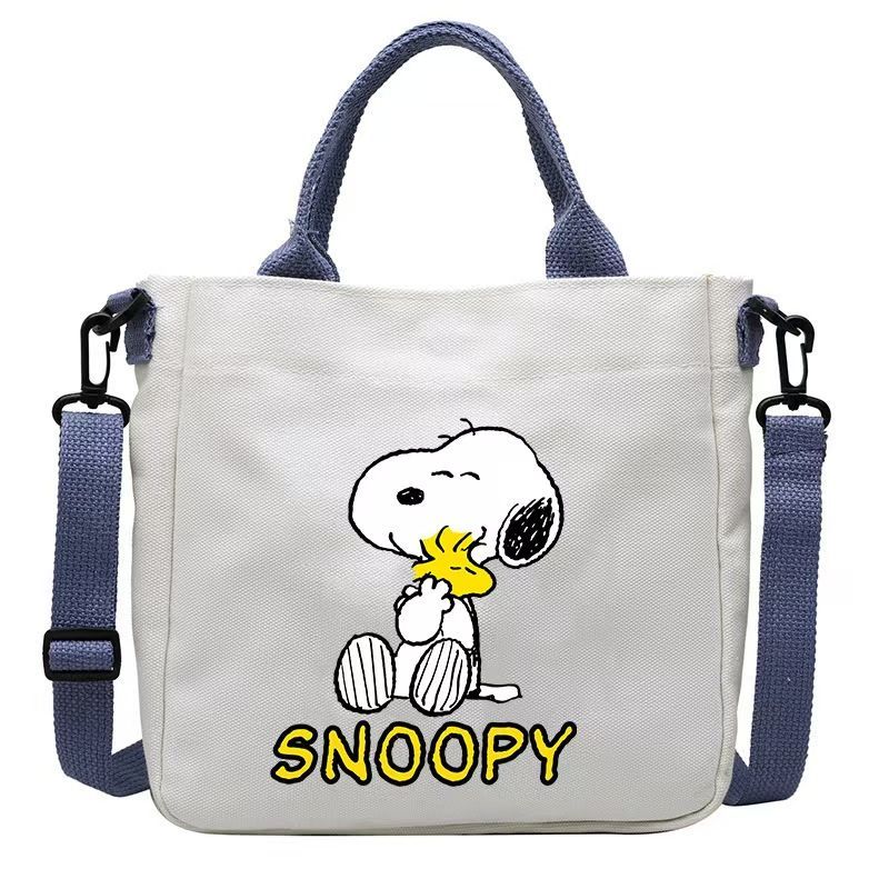 Snoopy Cartoon Canvas Handbag & Crossbody Bag