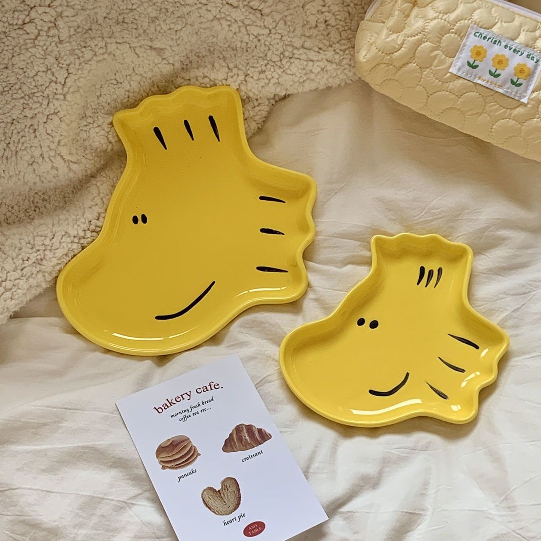 Snoopy & Pochacco Themed Plates