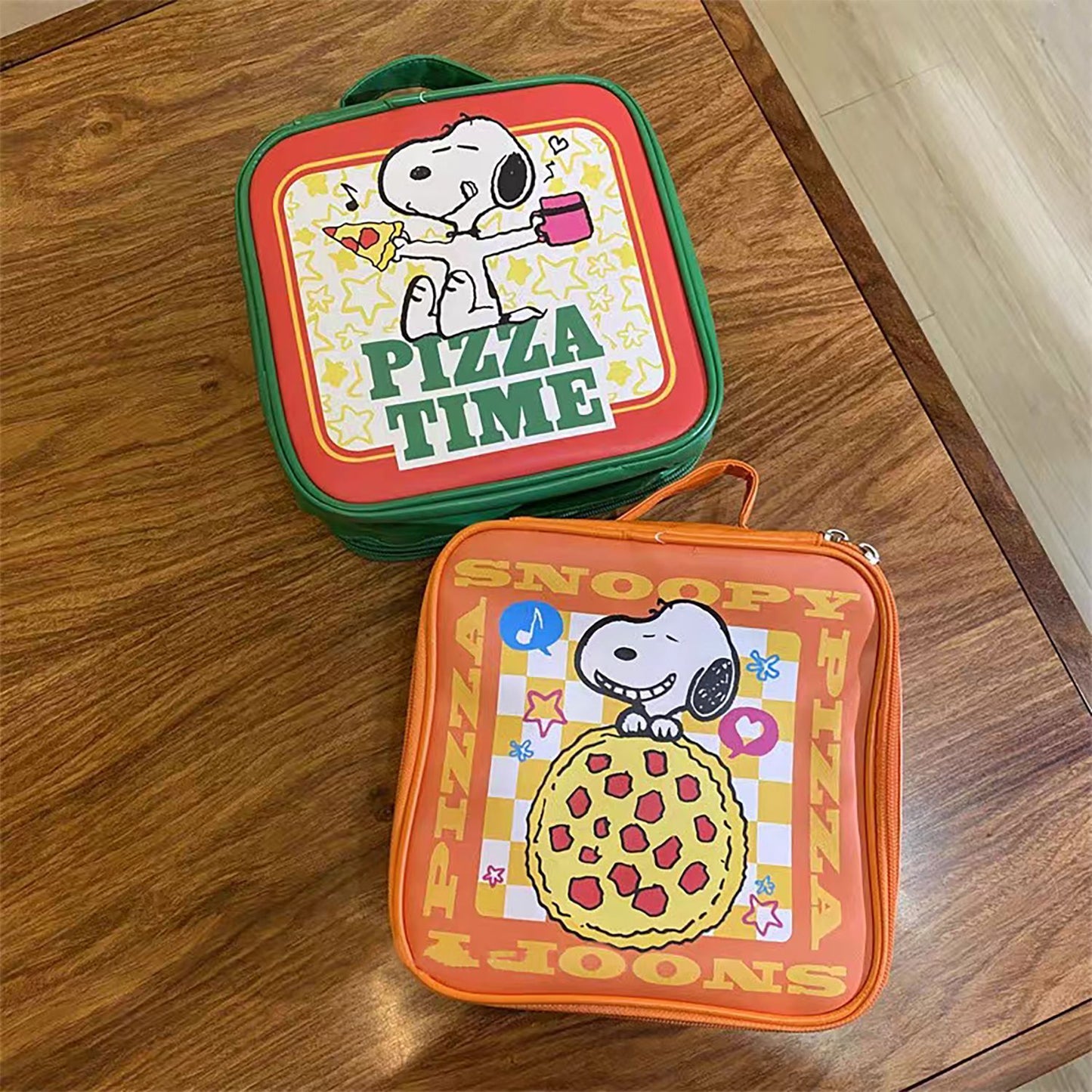 Snoopy Lunch Bag Insulated Reusable Lunch Box