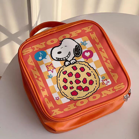 Snoopy Lunch Bag Insulated Reusable Lunch Box