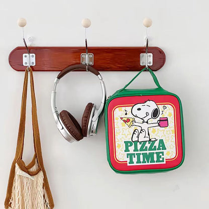 Snoopy Lunch Bag Insulated Reusable Lunch Box