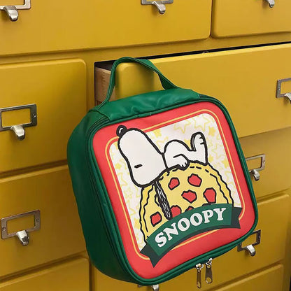 Snoopy Lunch Bag Insulated Reusable Lunch Box