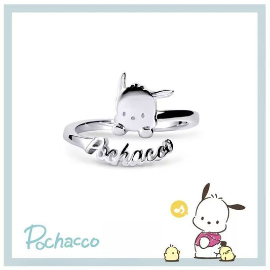 Pochacco Cute Cartoon & Minimalist Design Finger Ring