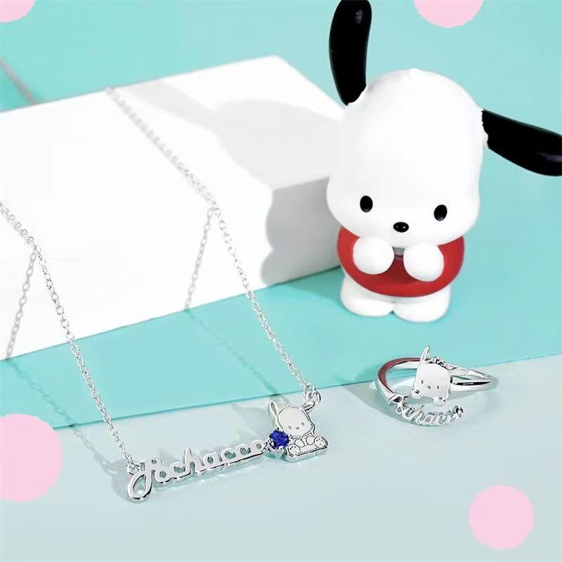 Pochacco Cute Cartoon & Minimalist Design Finger Ring