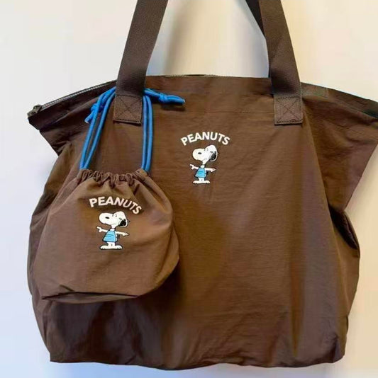 Snoopy Foldable Portable Bag-in-Bag