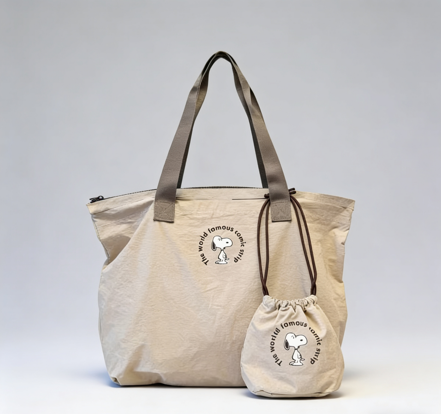 Snoopy Foldable Portable Bag-in-Bag