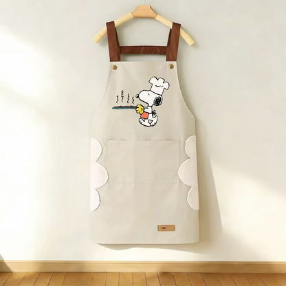 Snoopy Cartoon Waterproof Oil-proof Kitchen Apron