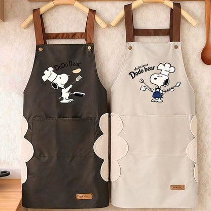 Snoopy Cartoon Waterproof Oil-proof Kitchen Apron