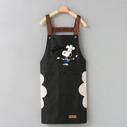 Snoopy Cartoon Waterproof Oil-proof Kitchen Apron