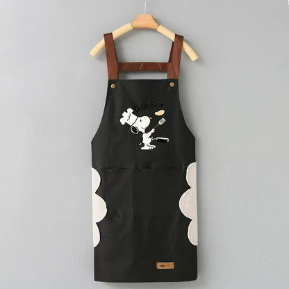 Snoopy Cartoon Waterproof Oil-proof Kitchen Apron
