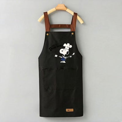 Snoopy Cartoon Waterproof Oil-proof Kitchen Apron