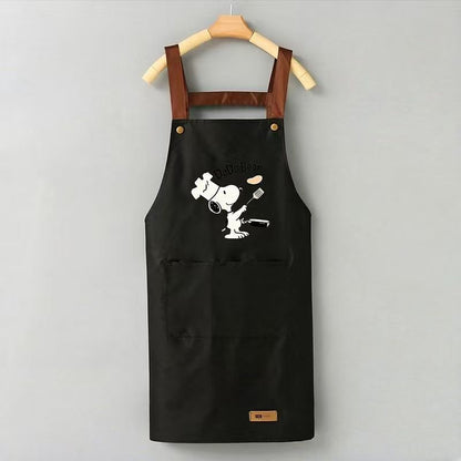 Snoopy Cartoon Waterproof Oil-proof Kitchen Apron