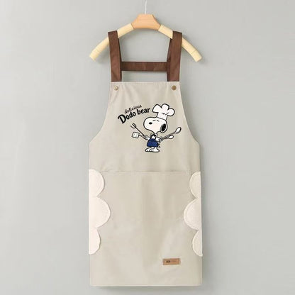 Snoopy Cartoon Waterproof Oil-proof Kitchen Apron