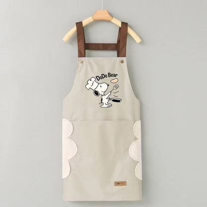Snoopy Cartoon Waterproof Oil-proof Kitchen Apron