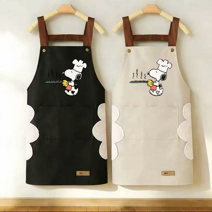 Snoopy Cartoon Waterproof Oil-proof Kitchen Apron
