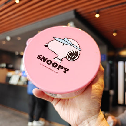 Cute Snoopy Round Fresh-Keeping Box Set