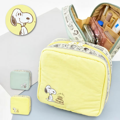 Snoopy Compartment Makeup Bag