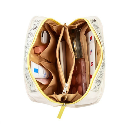 Snoopy Compartment Makeup Bag