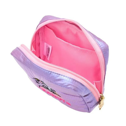 Iridescent Glossy Snoopy Embroidered Storage Bag