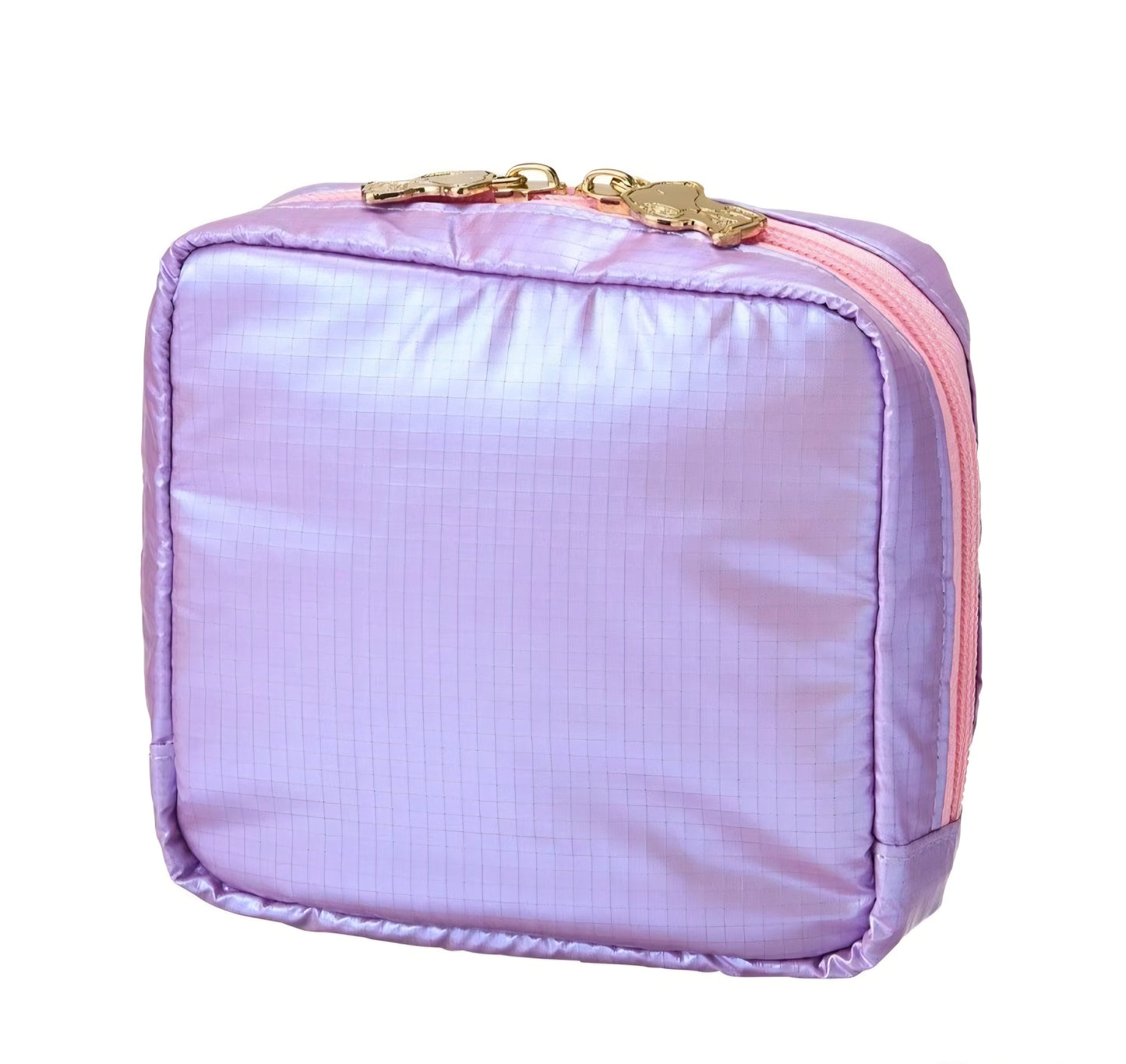 Iridescent Glossy Snoopy Embroidered Storage Bag
