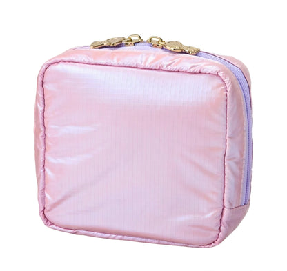 Iridescent Glossy Snoopy Embroidered Storage Bag