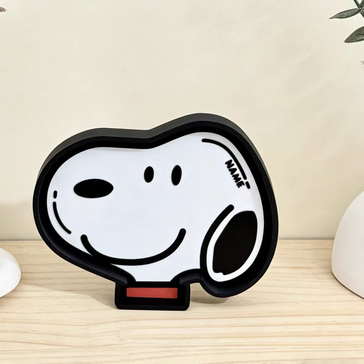 Snoopy Cartoon Creative Fruit Plate