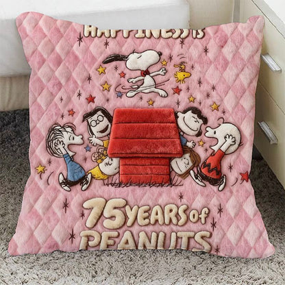 3D Embroidery Snoopy Pillow