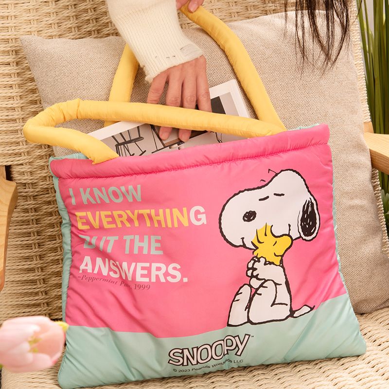 Cute Snoopy Cartoon Tote Bag