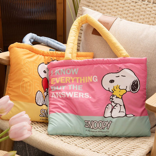 Cute Snoopy Cartoon Tote Bag