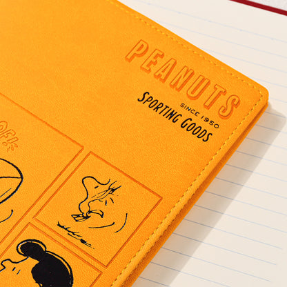 Vintage Snoopy PU Leather Hardcover Notebook