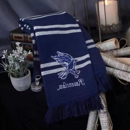 Harry Potter Hogwarts Four Houses Scarf
