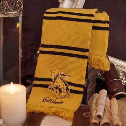 Harry Potter Hogwarts Four Houses Scarf