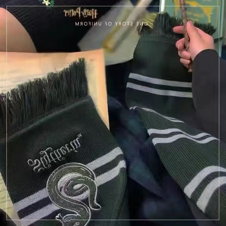 Harry Potter Hogwarts Four Houses Scarf