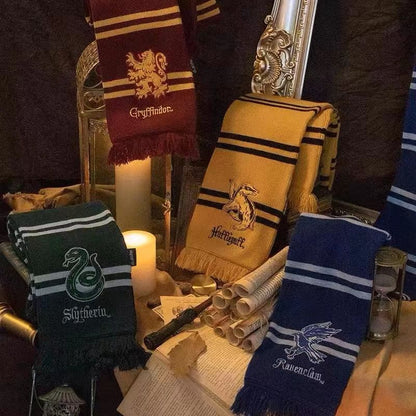 Harry Potter Hogwarts Four Houses Scarf