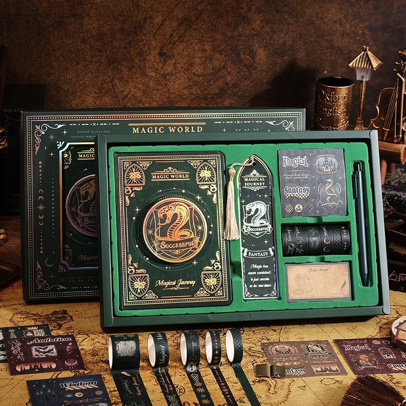 Harry Potter Hogwarts Four Houses Notebook Gift Set