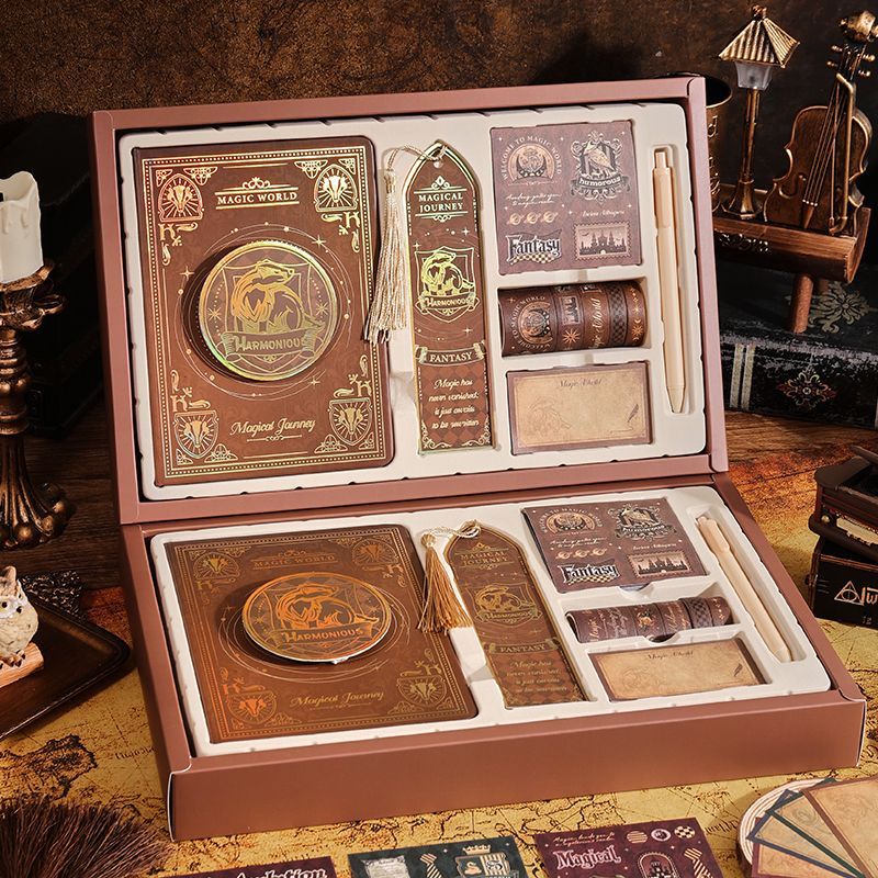Harry Potter Hogwarts Four Houses Notebook Gift Set