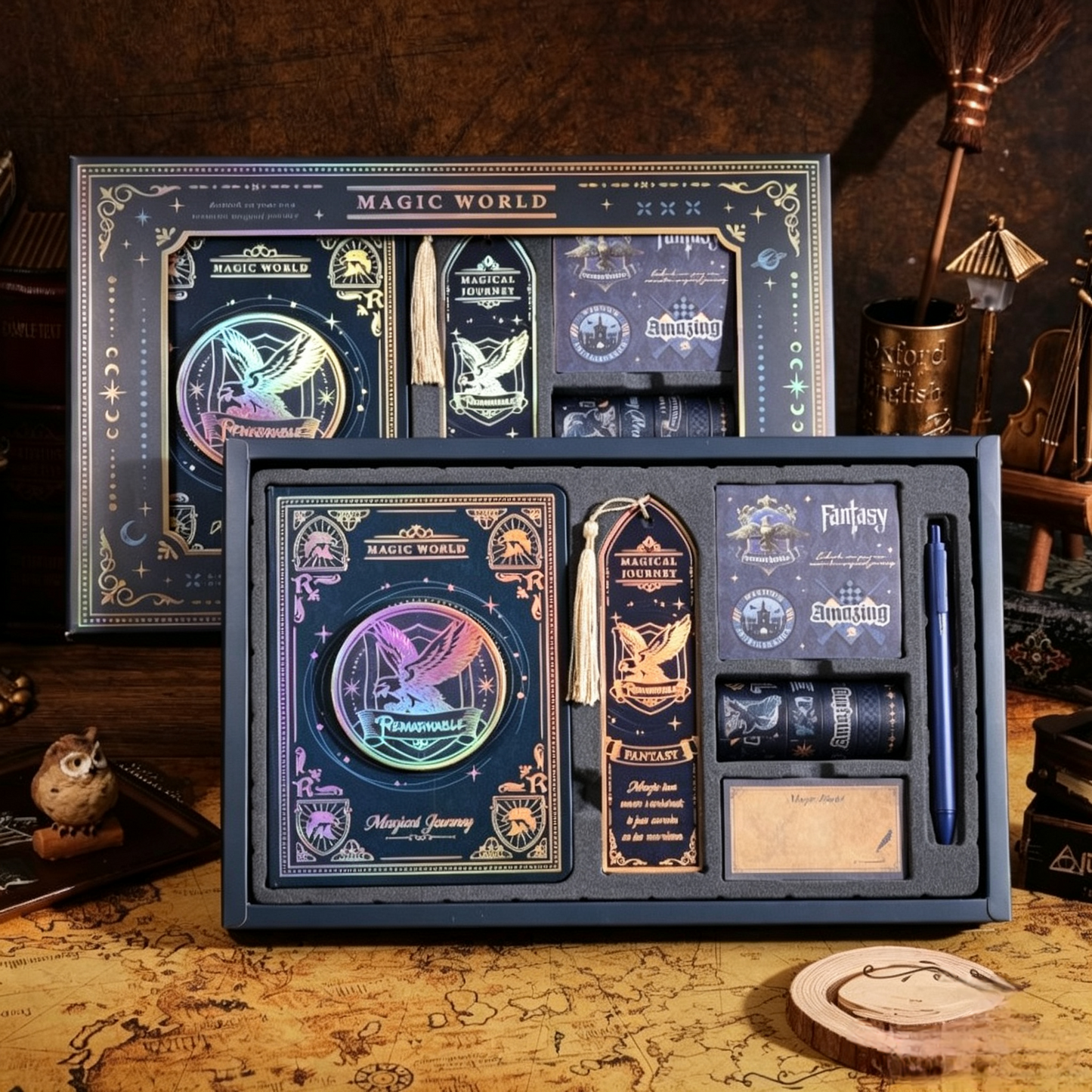 Harry Potter Hogwarts Four Houses Notebook Gift Set