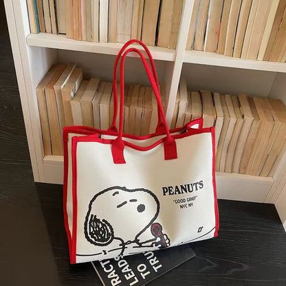 Snoopy Canvas Tote Bag