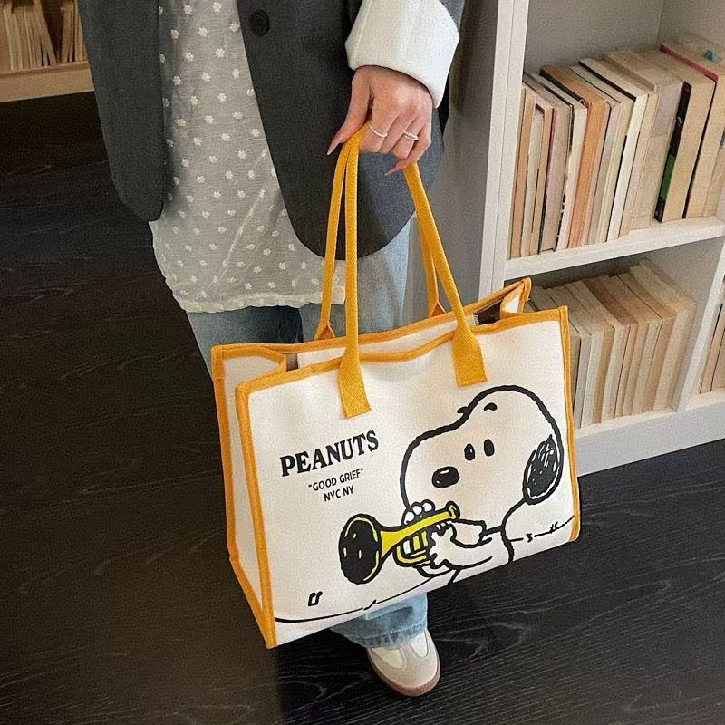 Snoopy Canvas Tote Bag