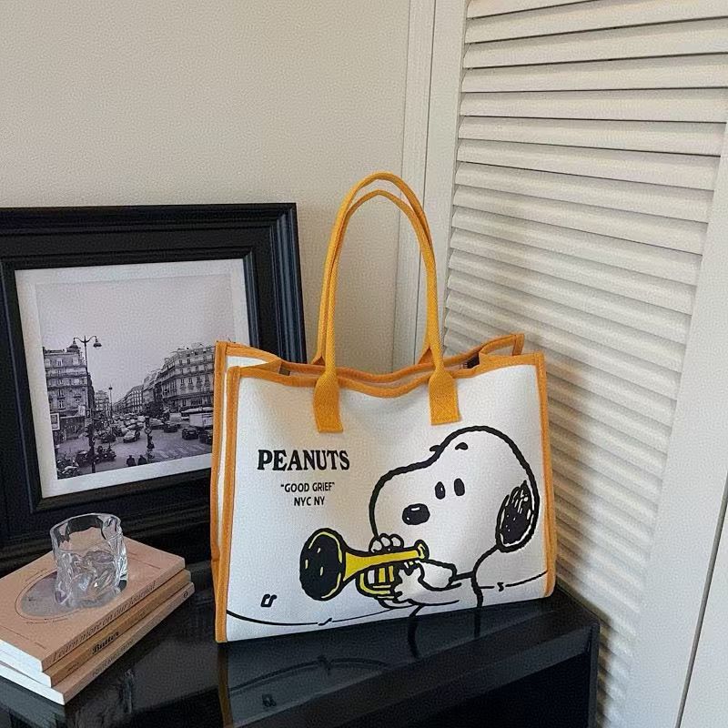 Snoopy Canvas Tote Bag