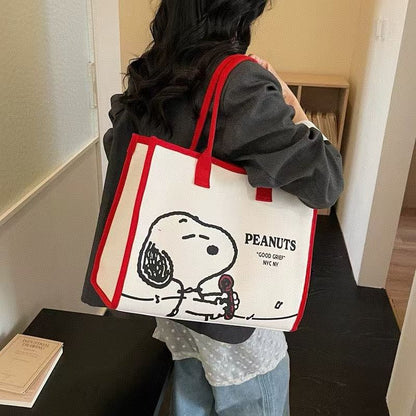 Snoopy Canvas Tote Bag