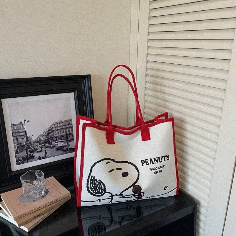 Snoopy Canvas Tote Bag