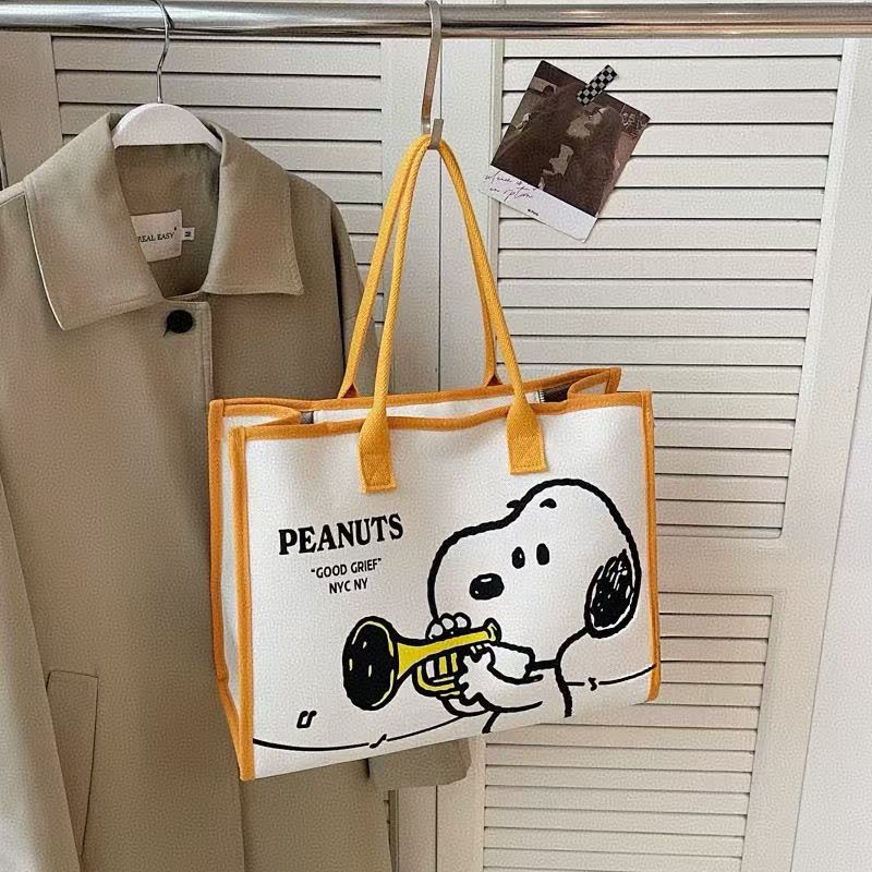 Snoopy Canvas Tote Bag