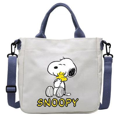 Snoopy Cartoon Canvas Handbag & Crossbody Bag