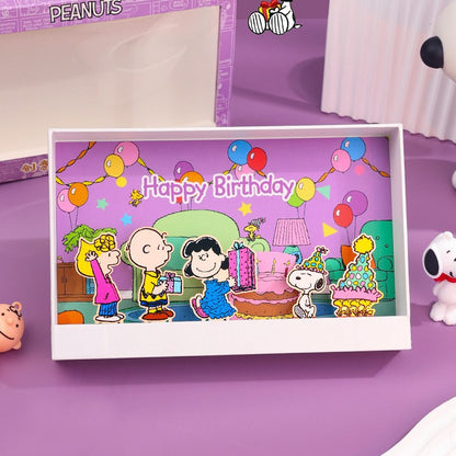 Snoopy Stamp Style Bookmark Set