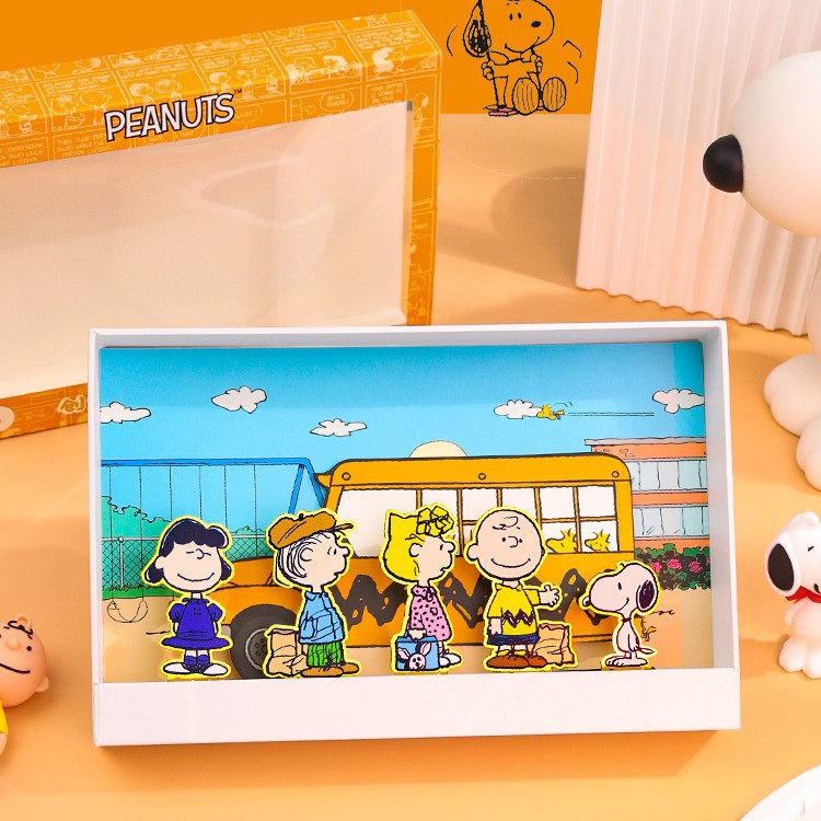 Snoopy Stamp Style Bookmark Set