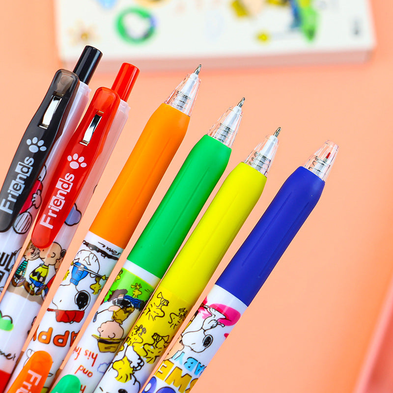 Retractable Gel Pen, Quick-Drying