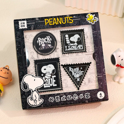 Snoopy Stamp Style Bookmark Set
